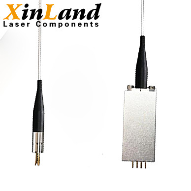 paquet de la diode laser couplé par fibre Coaxial/8-Pin de noyau de fibre de 445nm 15-40mW PMF 3um
