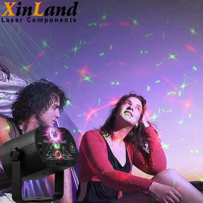 Partie instantanée de karaoke de décorations de projecteur de stroboscope de Mini Portable Laser Party Light