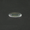 lentille de focalisation transparente de laser de corps convexe de Plano de quartz de 20*5mm