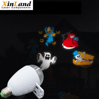 La LED branchent dans la variété de lumière de projection de lampe de carte de Noël Halloween Pâques de cartes