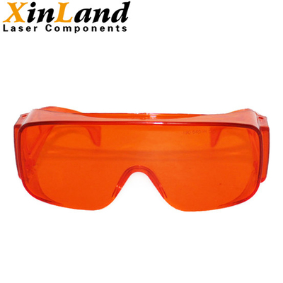 verres de sécurité des lasers 200-540nm pour l'Eyewear protecteur de laser de diode légère UV et bleue