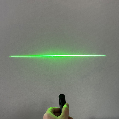 Module laser à ligne verte de 520 nm à 100 MW, module à diode laser 12 VDC de 22 x 80 mm avec support