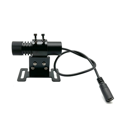 Module laser à ligne verte de 520 nm à 100 MW, module à diode laser 12 VDC de 22 x 80 mm avec support