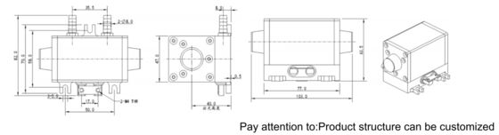 1064nm 50W 75W CW Diode à haute puissance Diode laser pompée pour l'industrie de la découpe de gravure de marquage au laser
