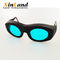 lunettes de sécurité bleues de laser de verre de 808nm 1064nm 2.0mm pour des verres de lumière laser d'Operater de machine de lumière de chargement initial