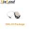 paquet coaxial de Pin HHL-01 de diode laser couplé par fibre UV profonde de 405nm 50um/105um 14