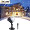 Les vacances extérieures d'intérieur de flocon de neige d'ABS allument la lumière blanche à télécommande de nuit de neige