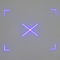 Module de laser de la DAINE 30.2° avec l'éclat réglable de largeur des raies de rectangle de point croisé