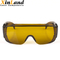 verres de sûreté jaunes de protection oculaire du laser 190~420&amp;850~1300nm pour le laser de YAG 1064nm et la machine de laser de fibre