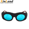lunettes de sécurité bleues de laser de verre de 808nm 1064nm 2.0mm pour des verres de lumière laser d'Operater de machine de lumière de chargement initial