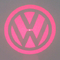Magasin de salon de l'Auto de module de laser de DAINE de LOGO de voiture de 29.9° Volkswagen annonçant la projection