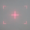 Module de laser de DAINE de cadre de ceinture de la croix 40.6° plaçant la lumière de projection
