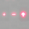 lumière laser 100mw d'indicateur de flèche de source de module de laser de DAINE de 22mm